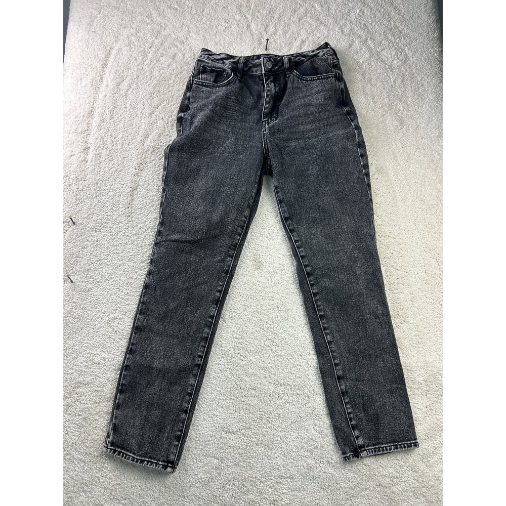 Pacsun Mom Jeans Women's‎ Black Wash Size 26 Cotton High-Rise